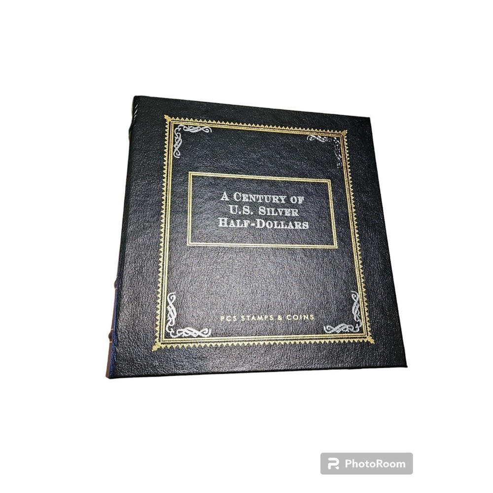 PCS A Century Of US Silver Half-Dollars Display Book w/ Slipcover NEW NO COINS